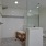 a bathroom with a glass shower