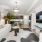 open living concept showing living room and kitchen combined with ample space for seating and modern living room decor