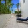 outdoor seating area