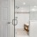 Bath area with a spacious shower area